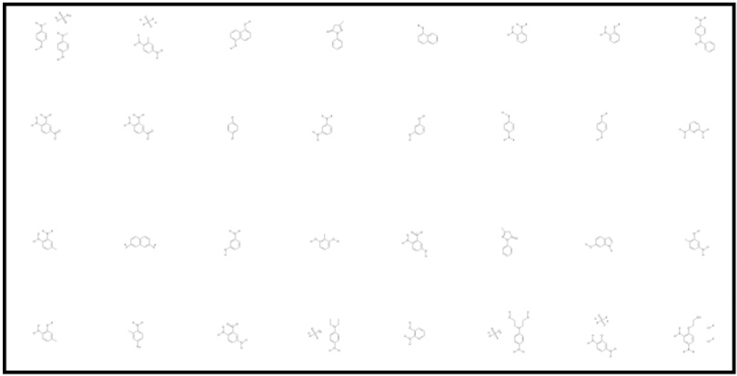 图1 染发剂中32种禁限用化学成分的结构式.png